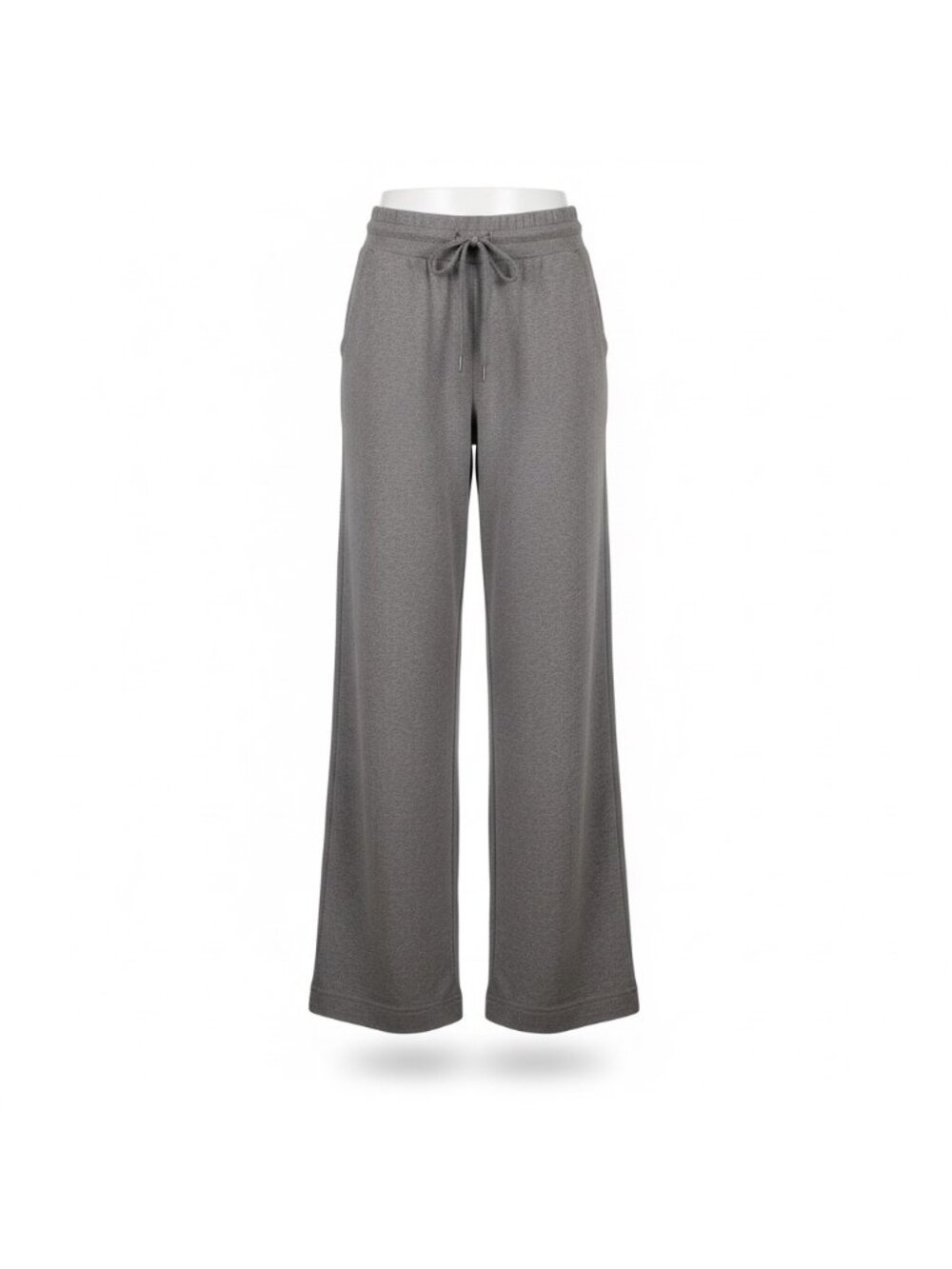 Lou & Grey Womens Grey Wide-Leg Lounge Pants Comfortable Size S